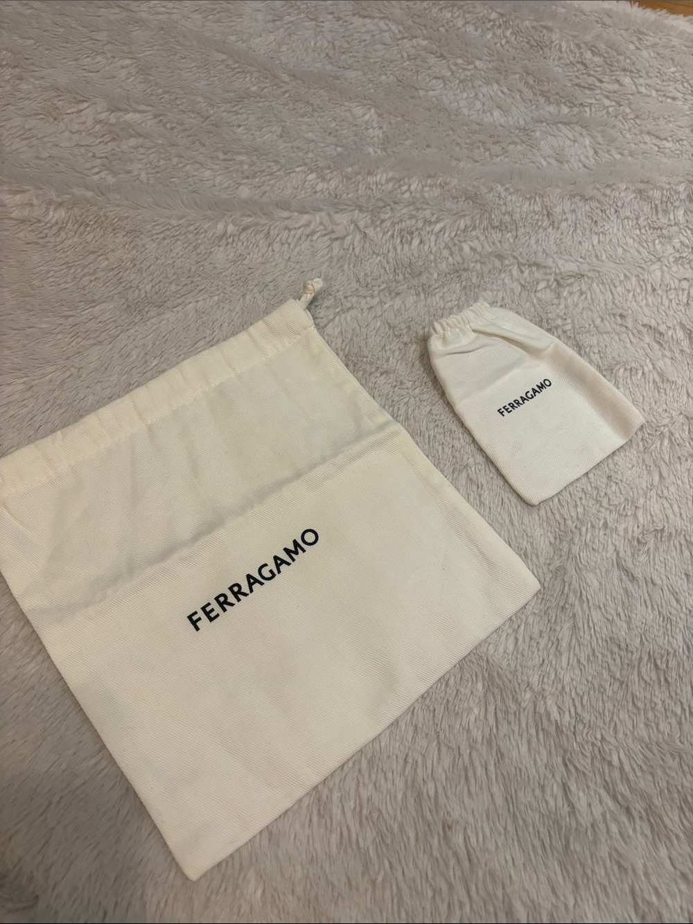 Salvatore Ferragamo Drawstring Dust Bags (Set of 2)